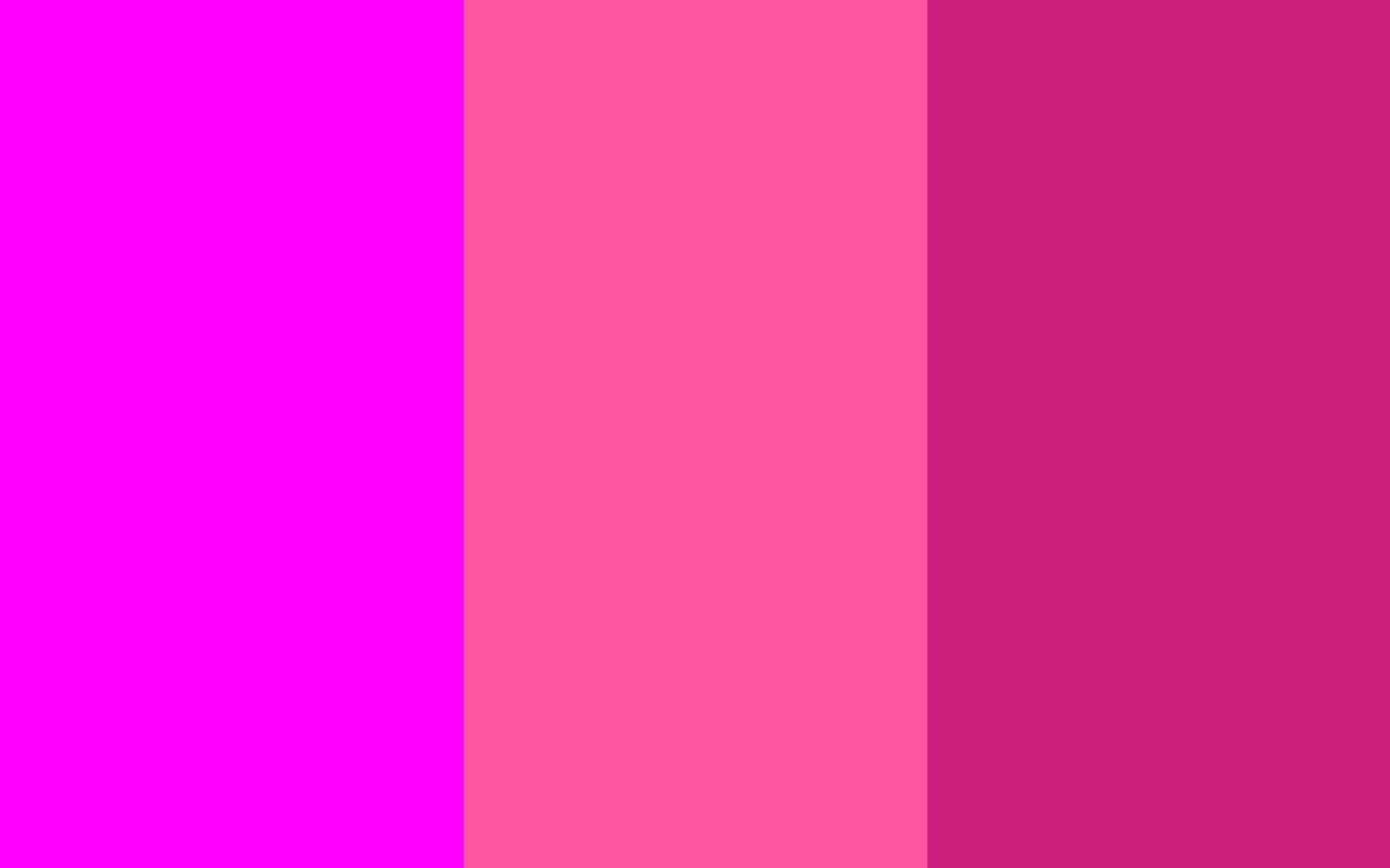 Magenta Crayola And Dye Solid Three Color Background