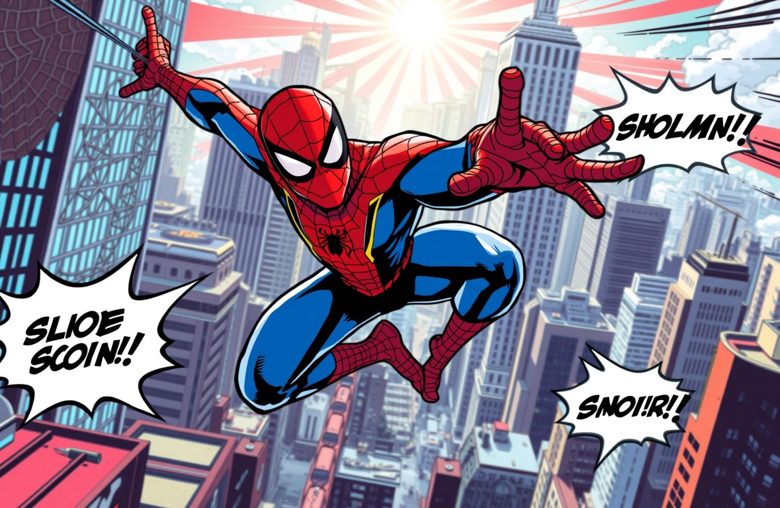 Spiderman Comic Wallpaper