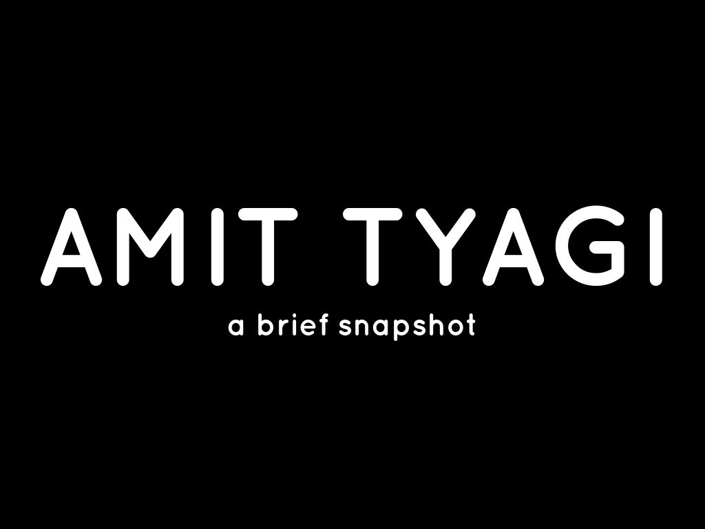 Amit Tyagi By Tyagiamit14