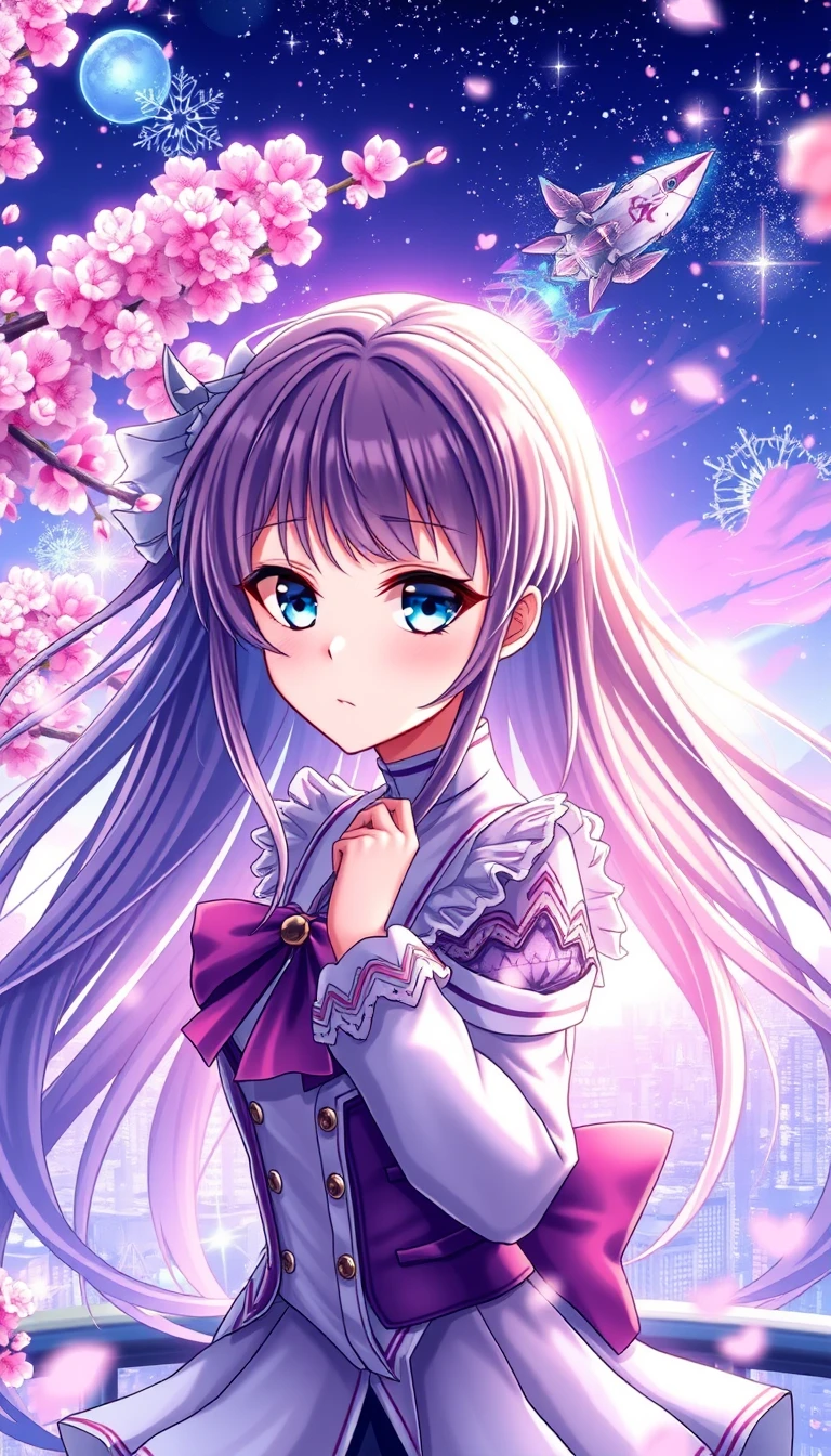Beautiful Anime Girl Phone Wallpaper