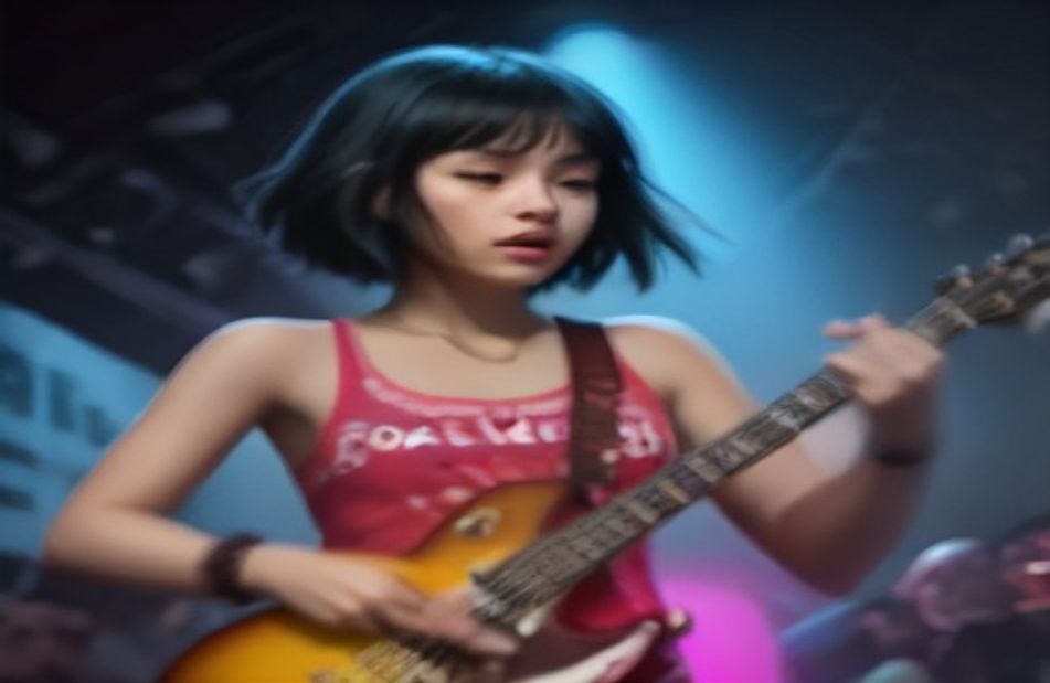 Guitar Girls Wallpaper