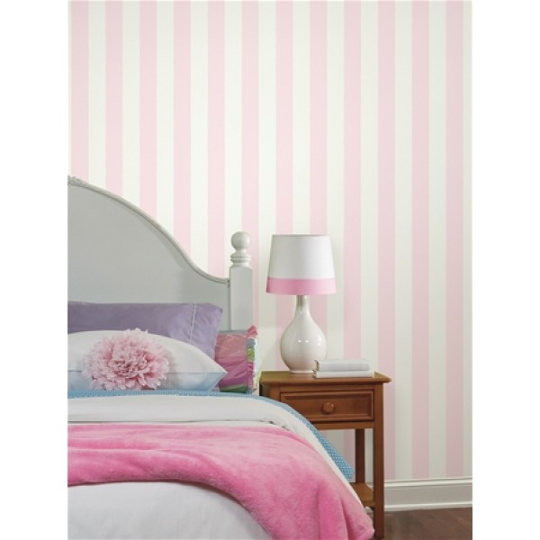 Pink And White Stripe Wallpaper Brokers Melbourne
