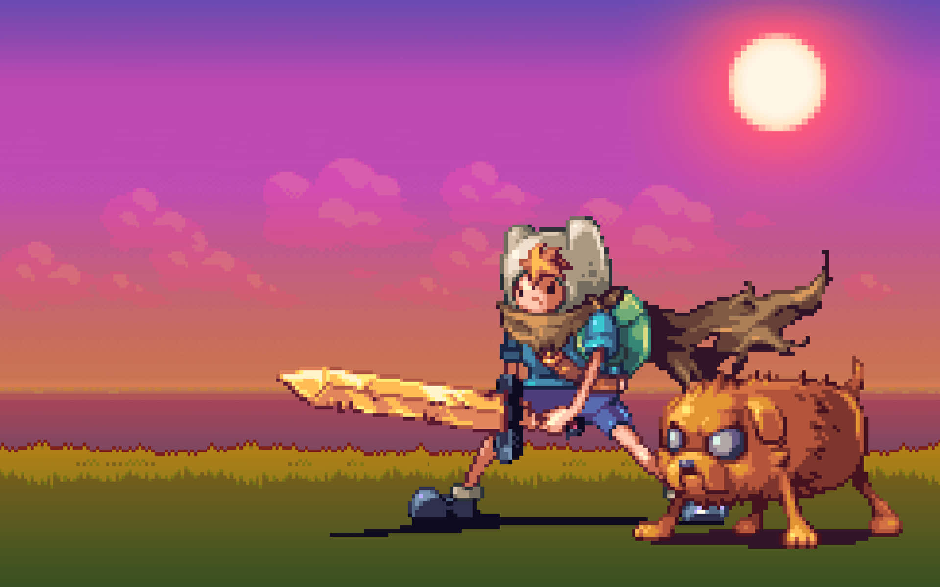 Pixel Game Wallpaper