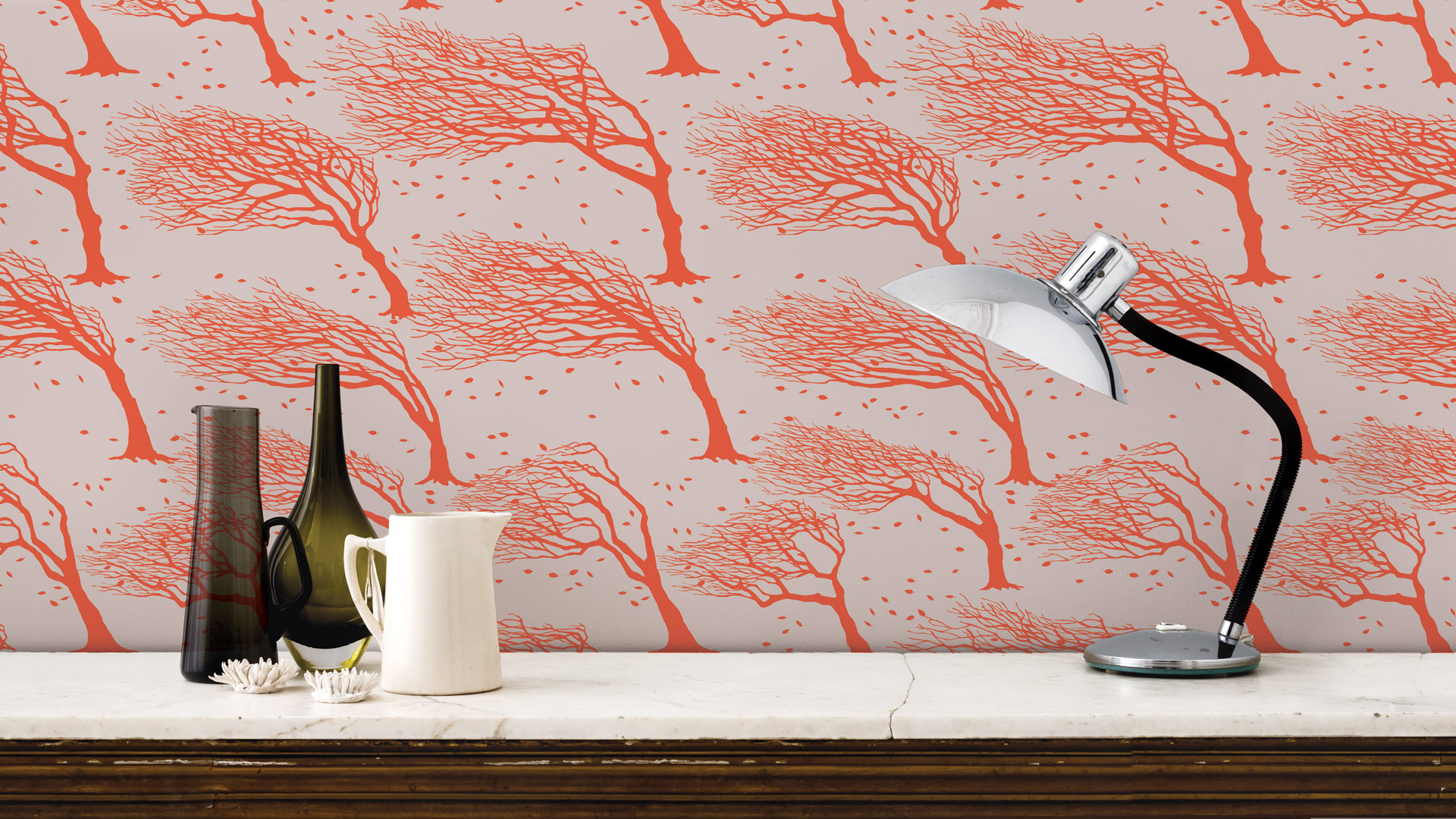British Tree Design Wallpaper By Bold And Noble Fresh