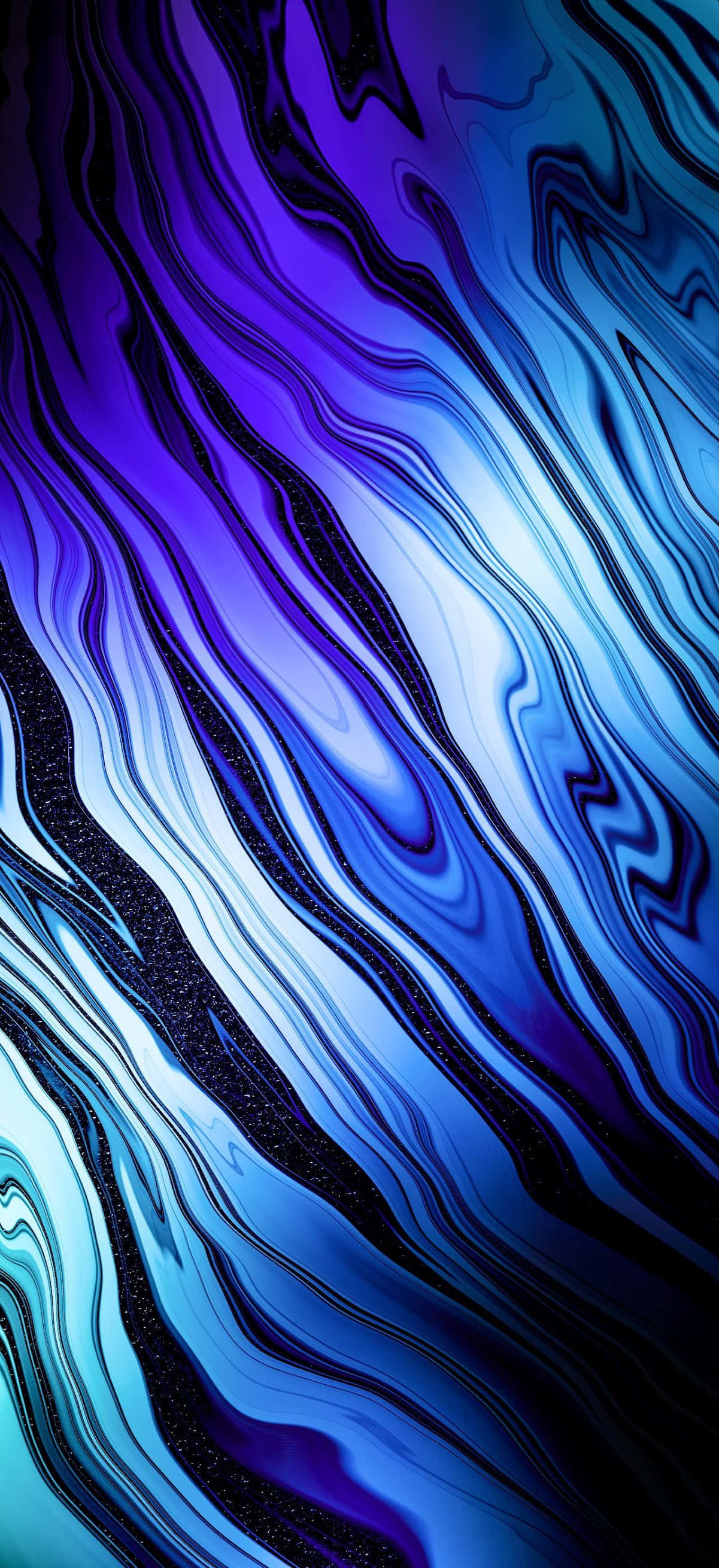 Aesthetic Blue Picture Wallpaper