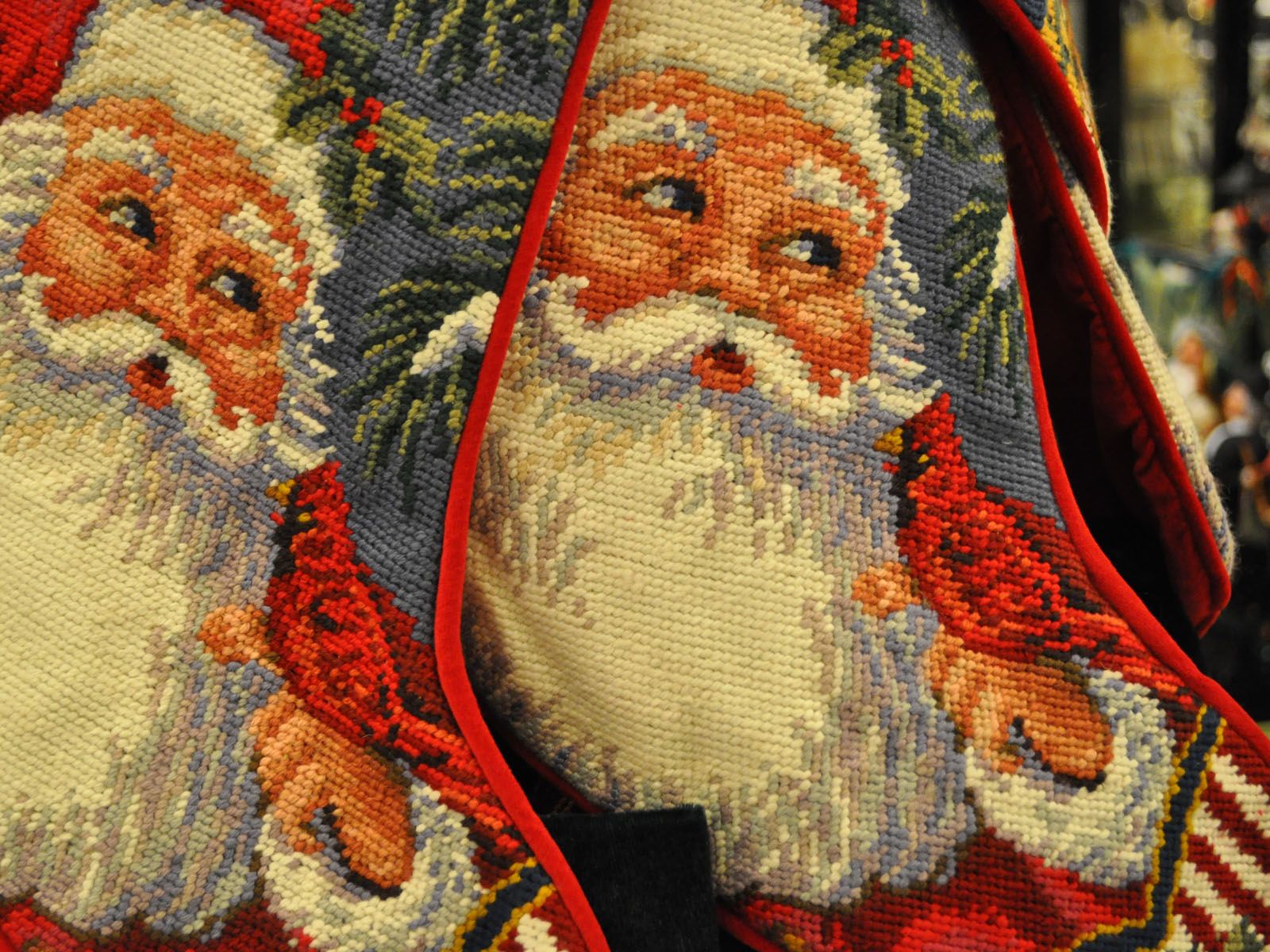 Christmas Stockings Background And Holiday Desktop For