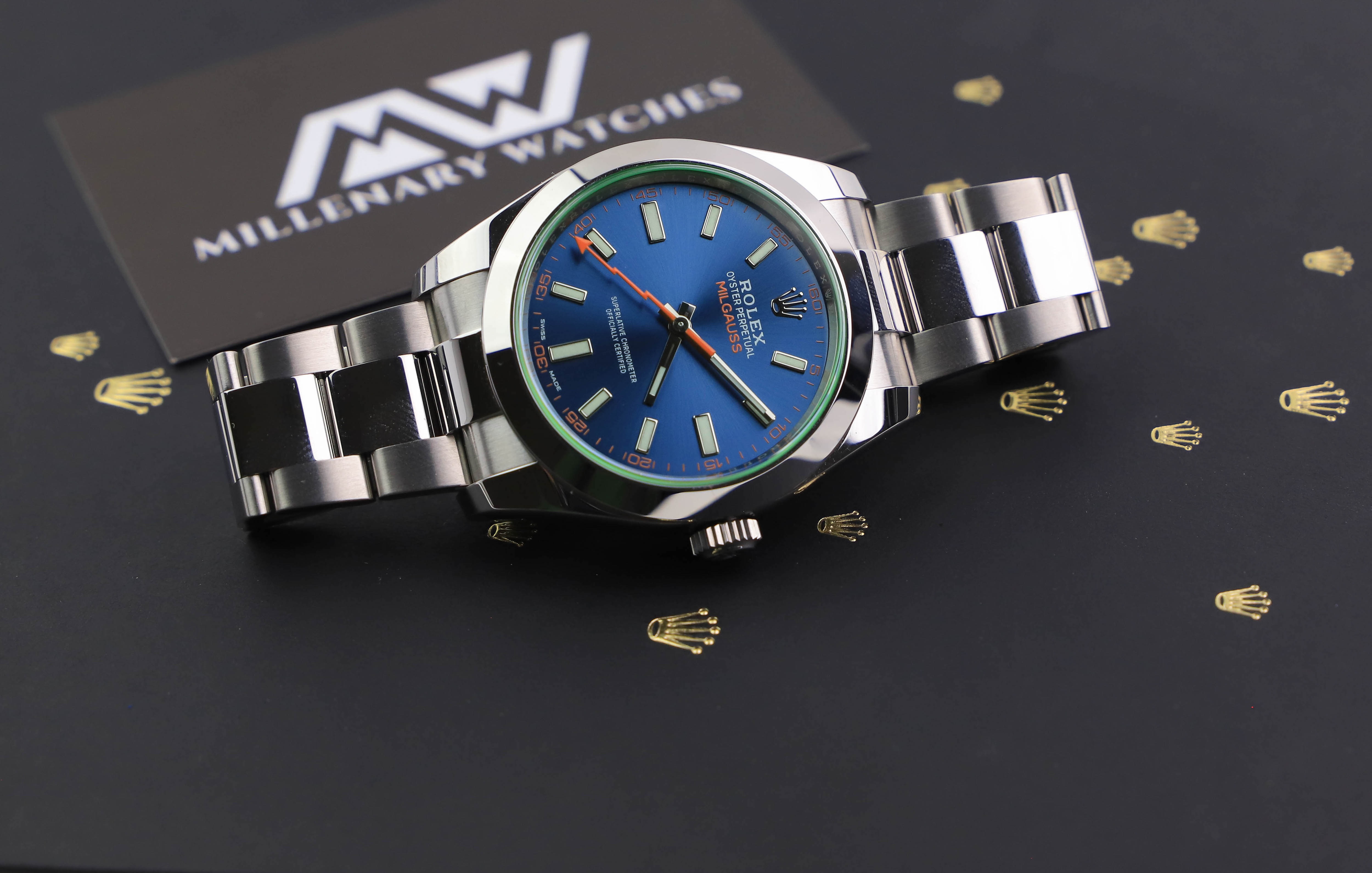 Rolex Oyster Perpetual Milgauss Men S Watch 4k Ultra HD Wallpaper