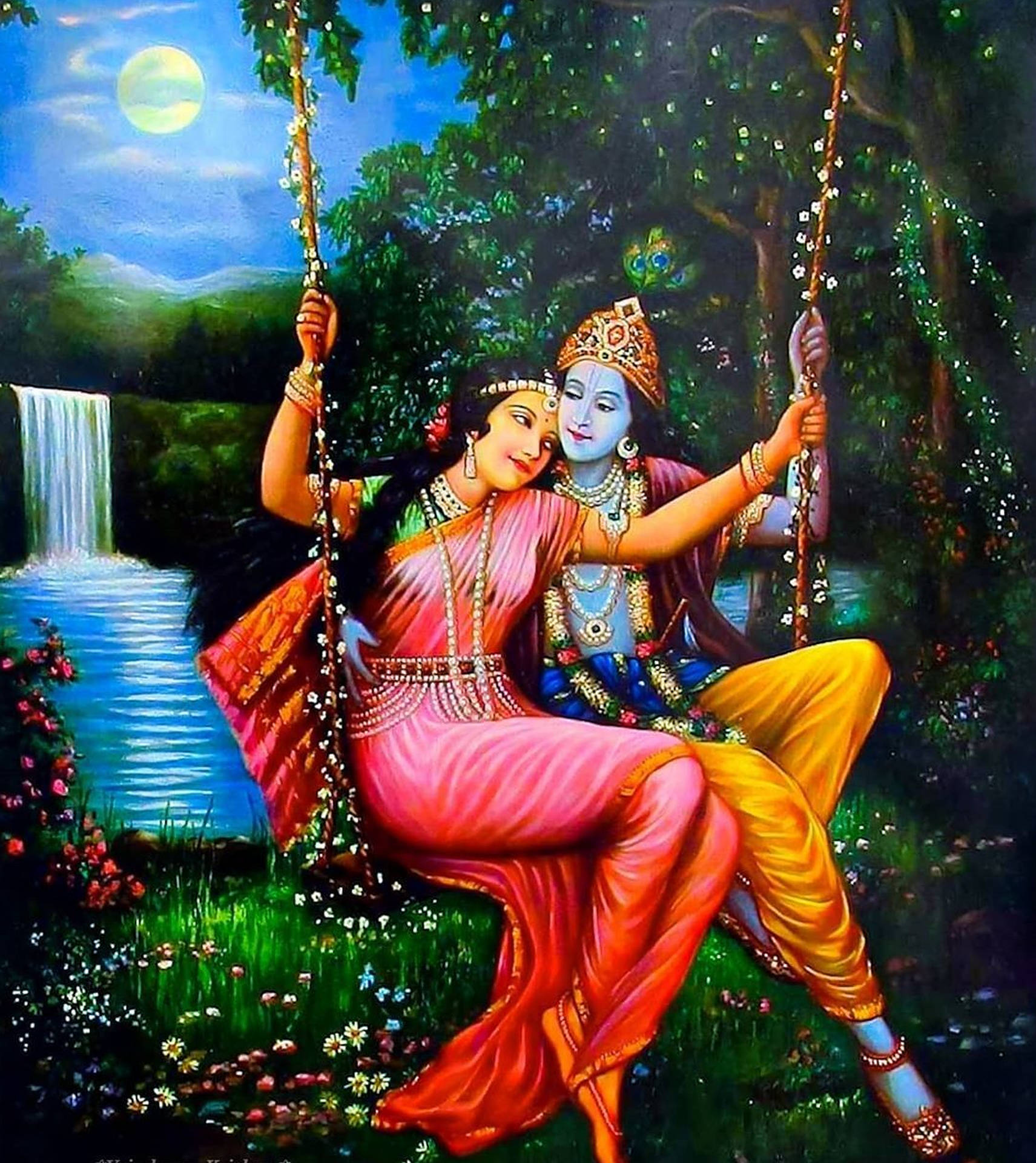 Radha Krishna Wallpaper