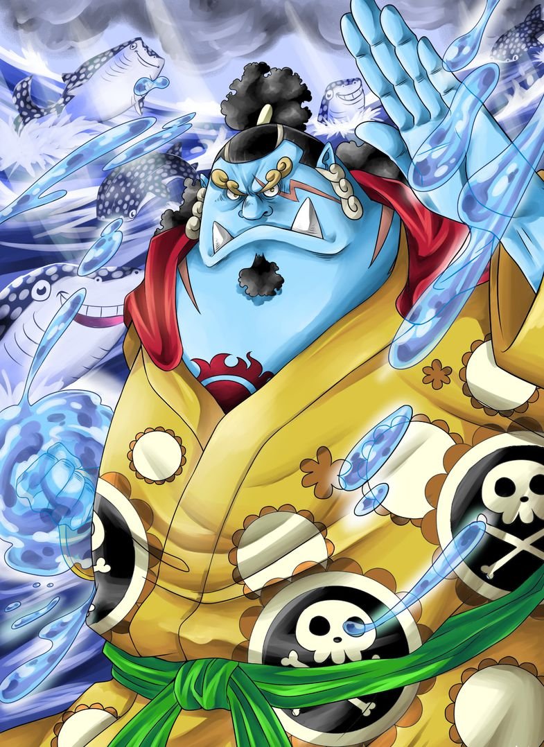 Amazon Xxw Artwork One Piece Jinbe Poster Fishman Luffy Straw