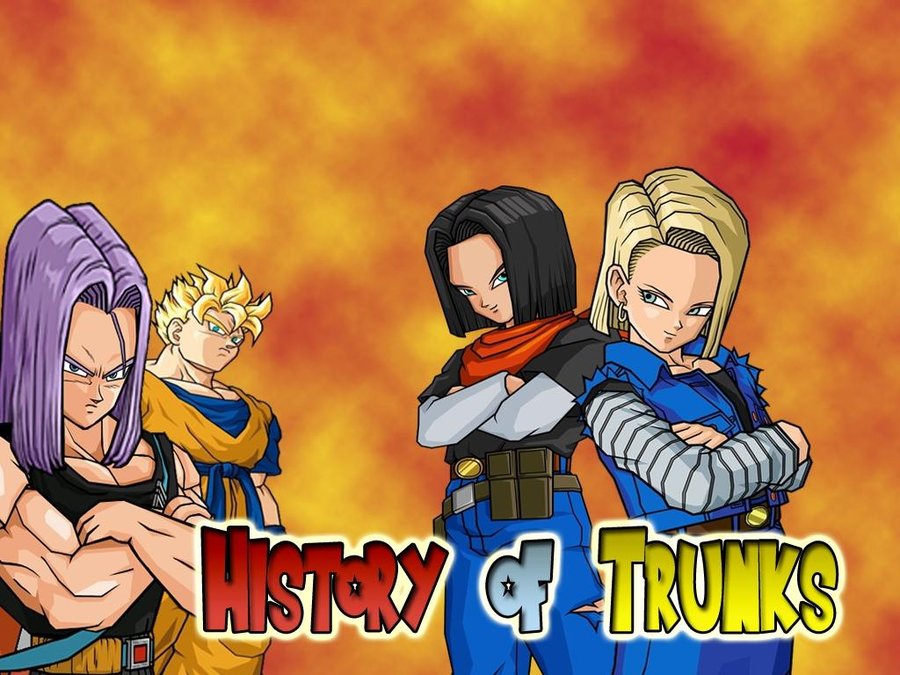 History of Trunks WallPaper by VegetaXPrinceX