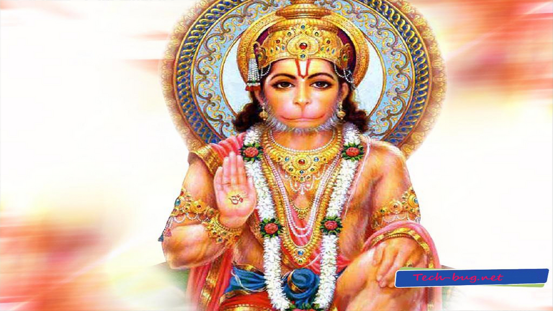 Hindu God Hanumaan Pawan Putra Pixels Full HD Wallpaper