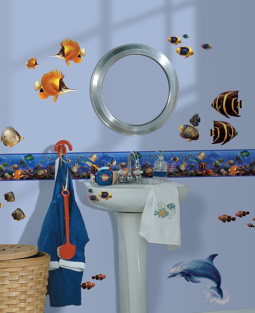 Fish Wallpaper For Bathroom Photos