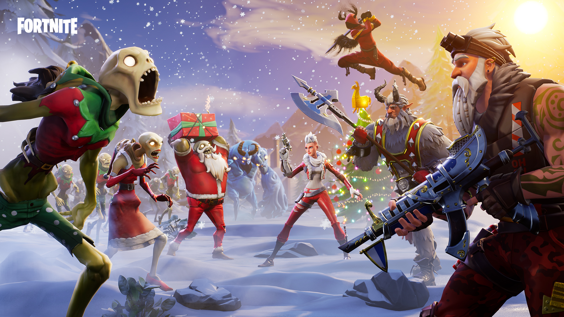 Fortnite V7 Patch Adds Days Of Event Winter Themed