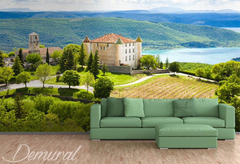 French Passage Landscapes Wallpaper Mural Photo