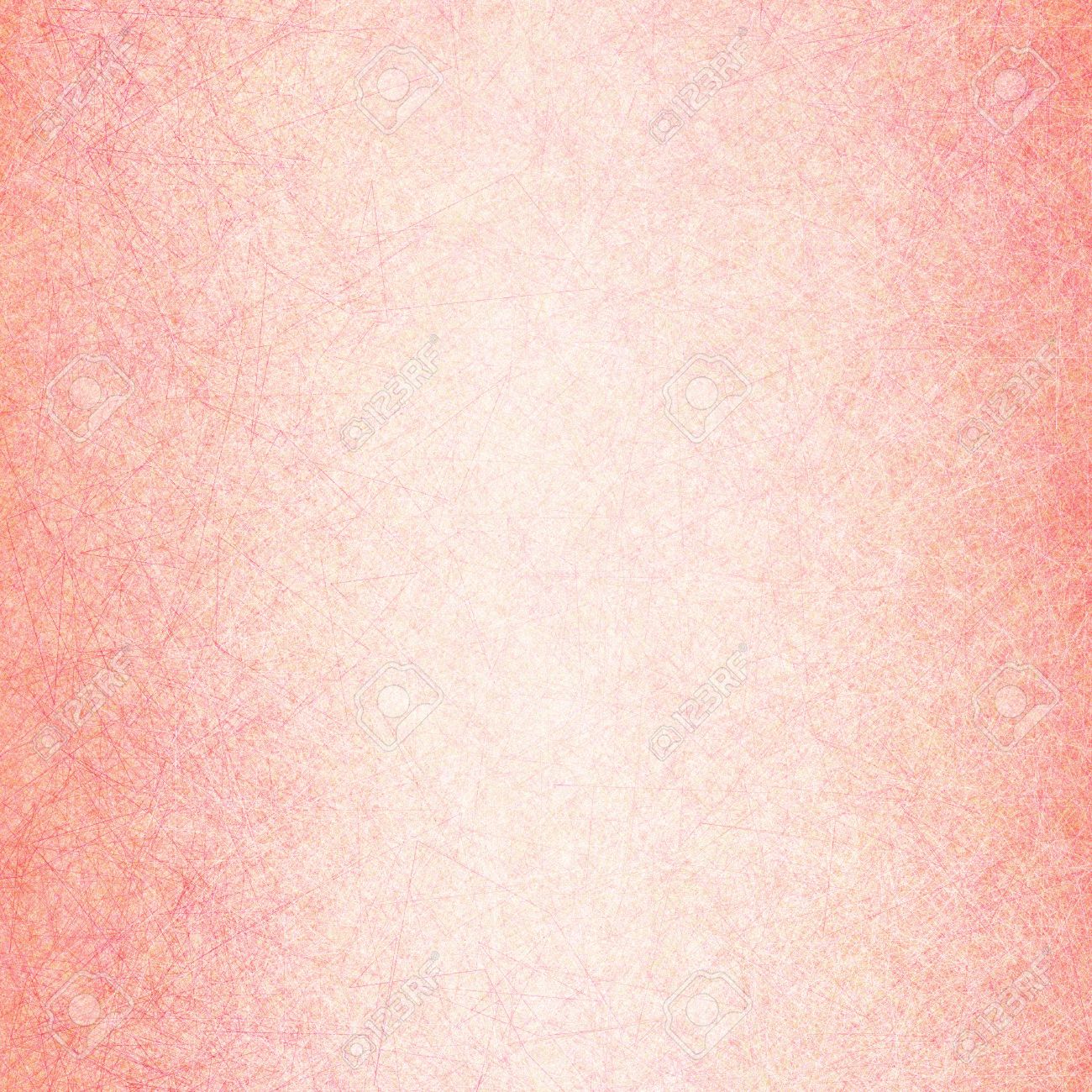 Pink Peach Background With Textured Linen Or Canvas Line Brush