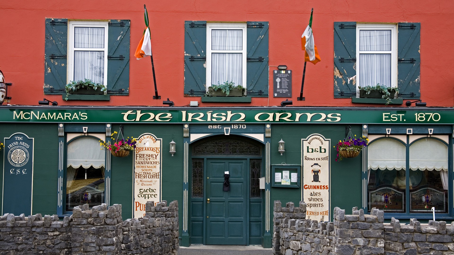Irish Pub Background Ireland Wallpaper