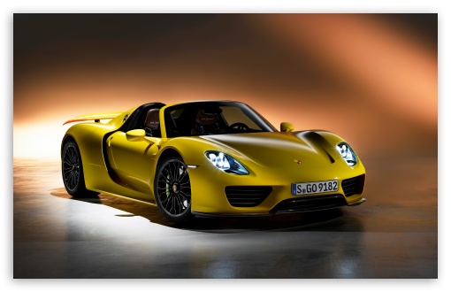 Porsche Spyder 4k HD Desktop Wallpaper For
