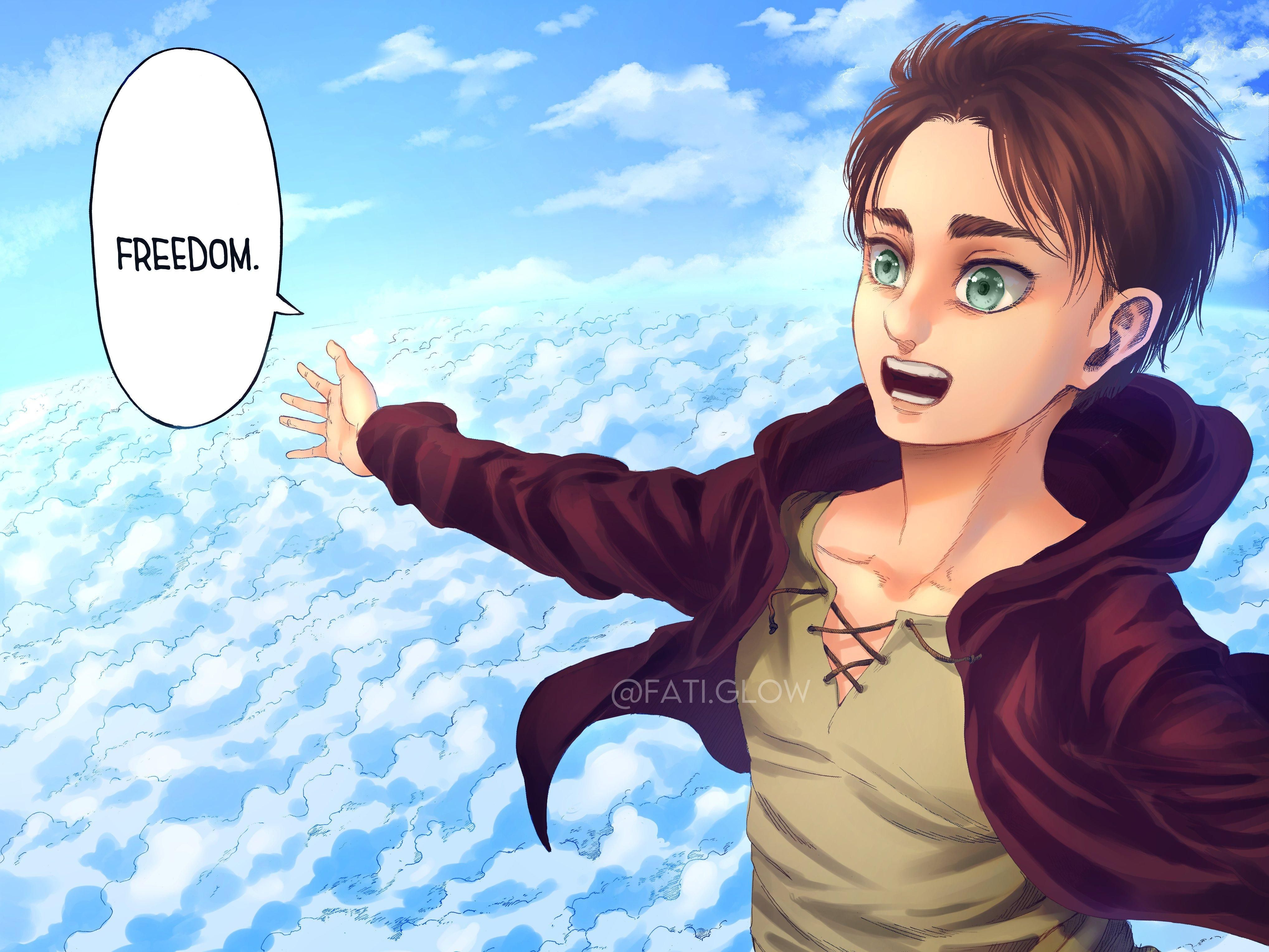  50 Eren Freedom 4k Wallpapers WallpaperSafari