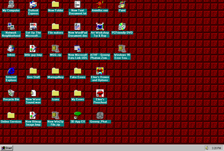 Windows 95 Wallpaper Windows 95 Desktop by Geoshea