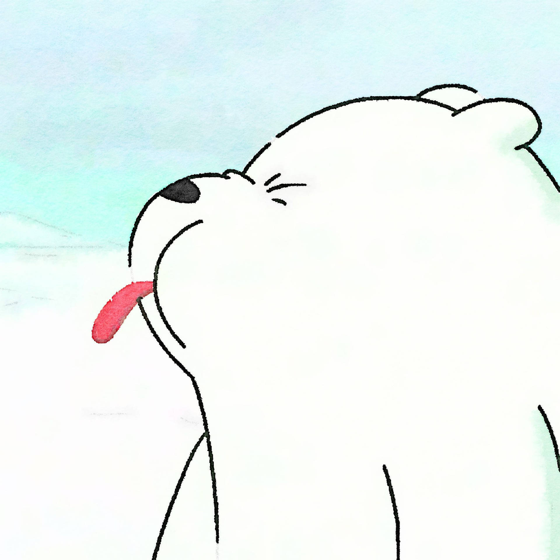 Ice Bear Cartoon Wallpaper