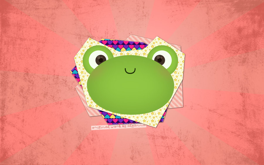 Cute Frog Wallpaper By Cielobear