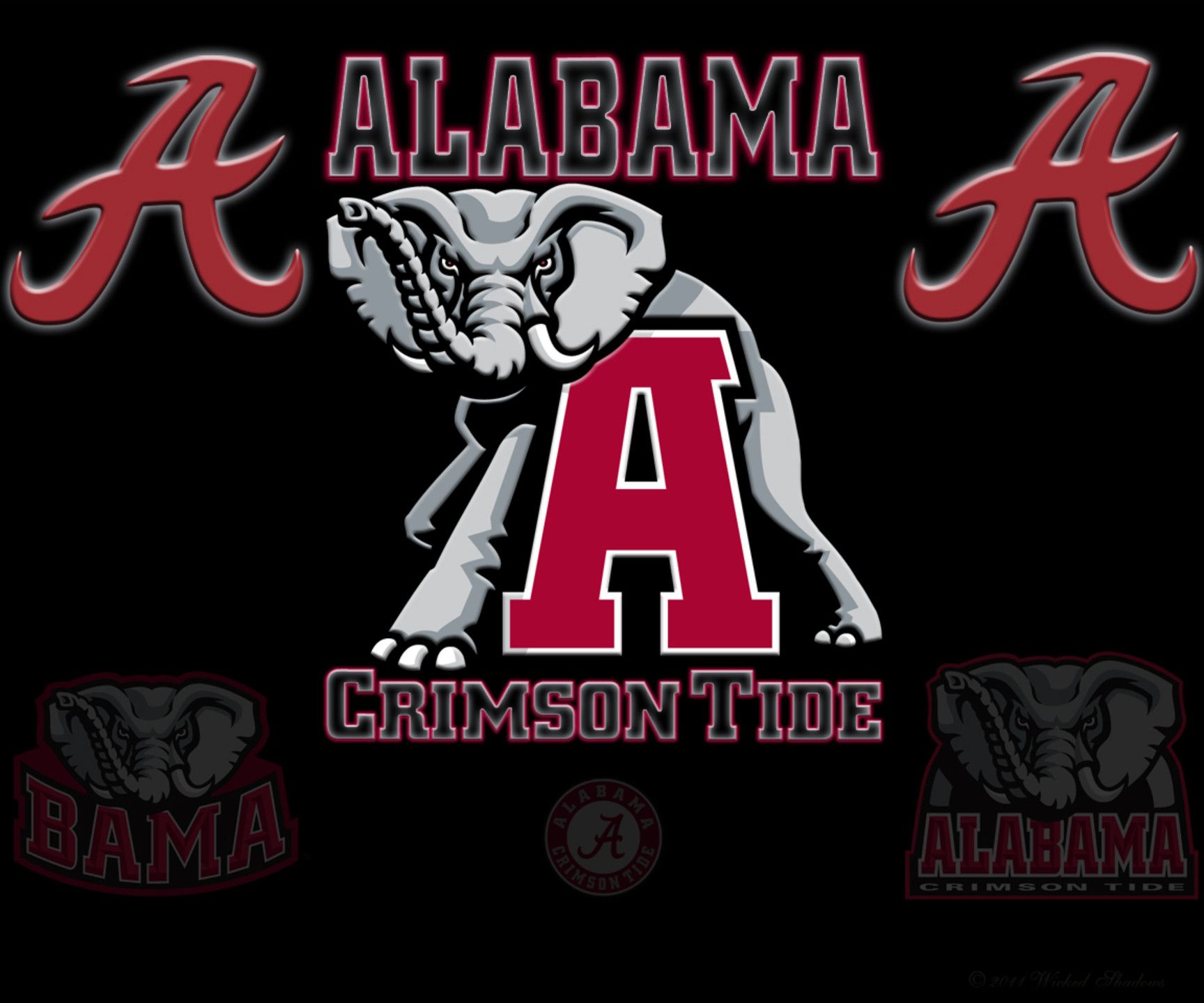 Cool Alabama Football Background