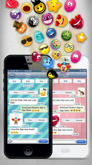 Sticker Emojis for Whatsapp Hangouts Viber on the App Store on