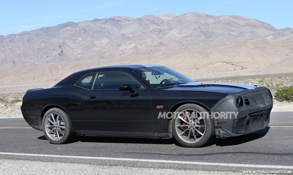 Spy Shots Of A Dodge Challenger Srt Powered By The Hellcat
