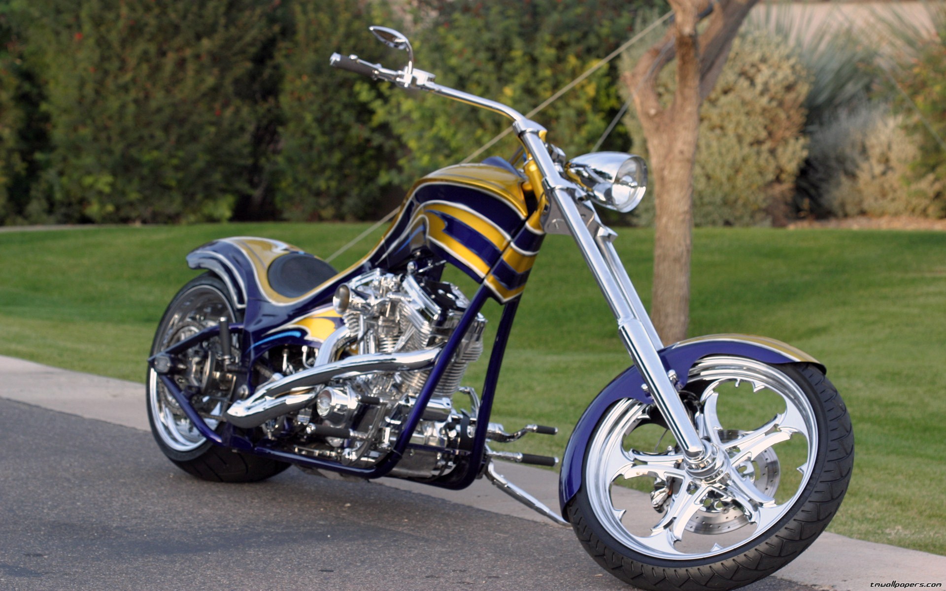 Chopper Harley Wallpaper Bikes Davidson Car Interior Design