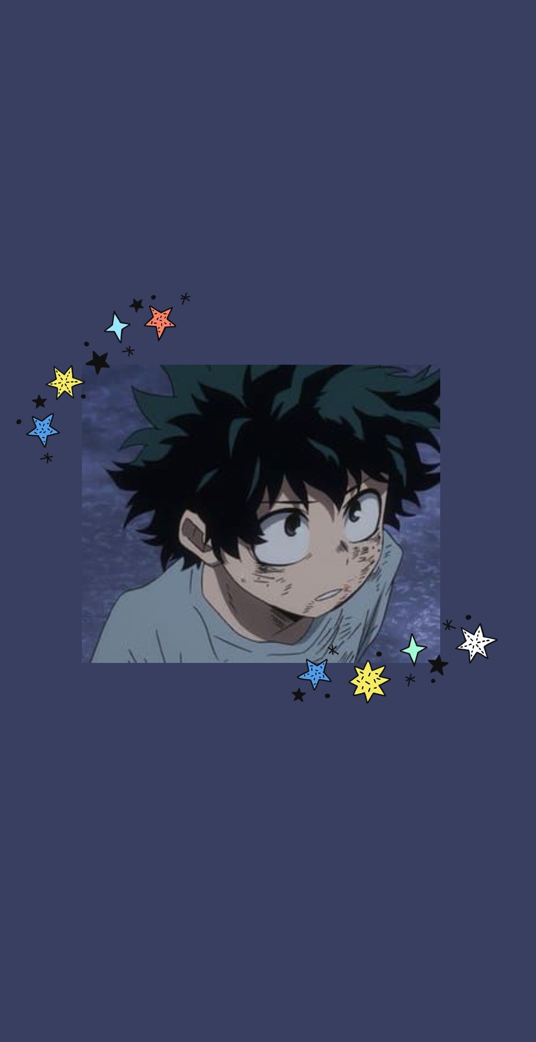 My Hero Academia Deku Wallpaper Retro iPhone Boys