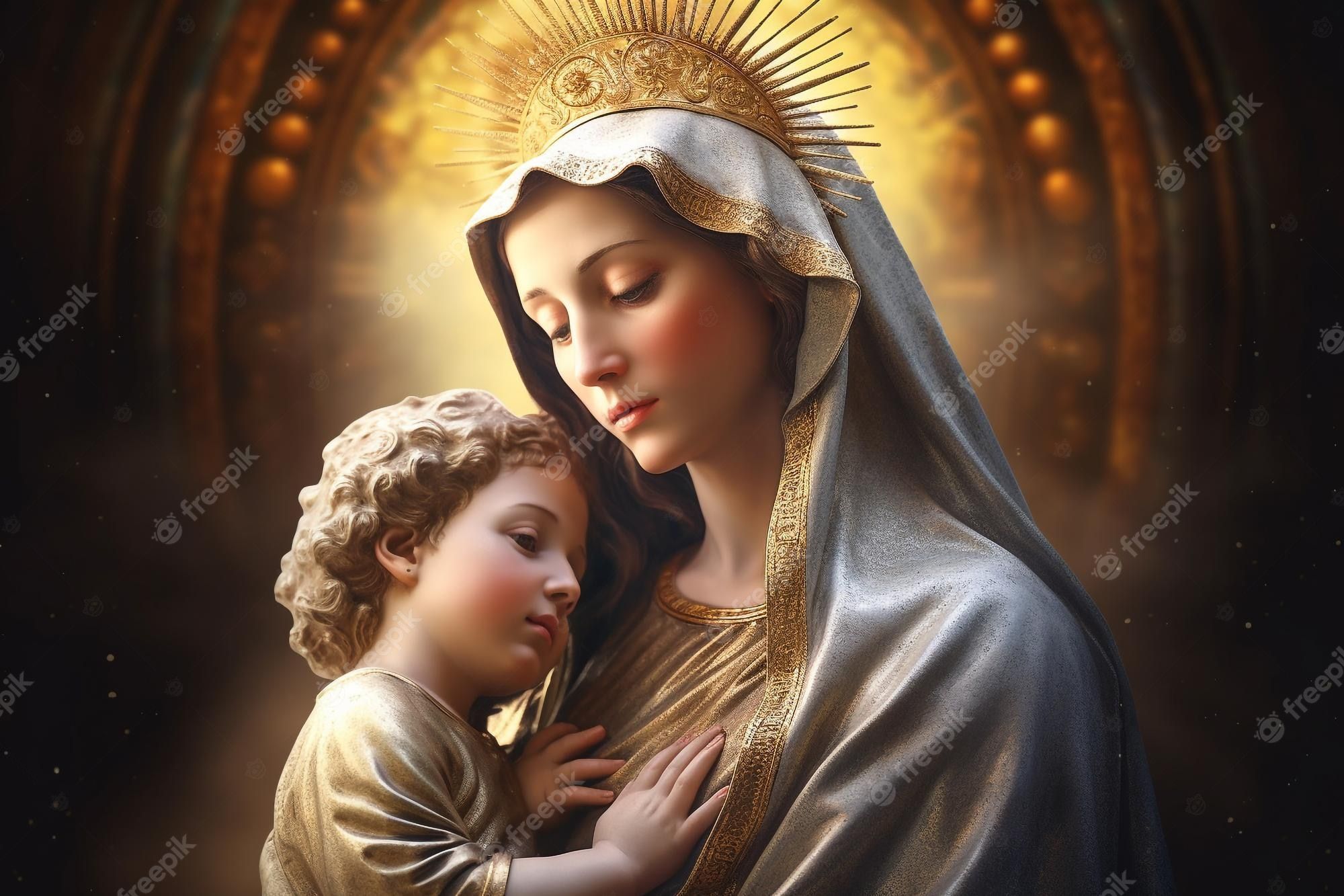 Mother Mary Wallpaper
