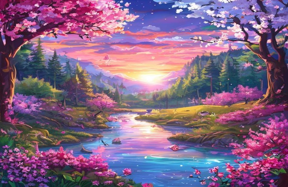 Anime Nature Wallpaper