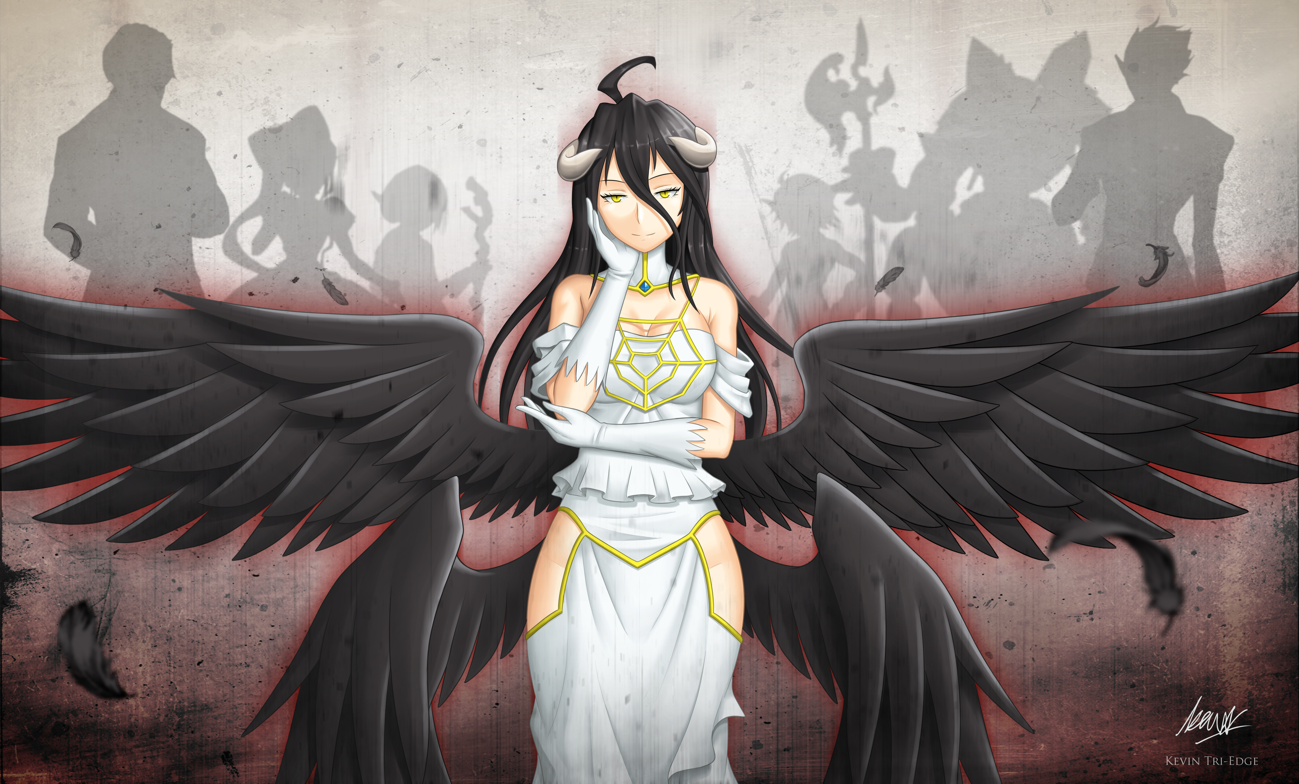 Albedo Overlord Wallpapers  Top Free Albedo Overlord Backgrounds   WallpaperAccess