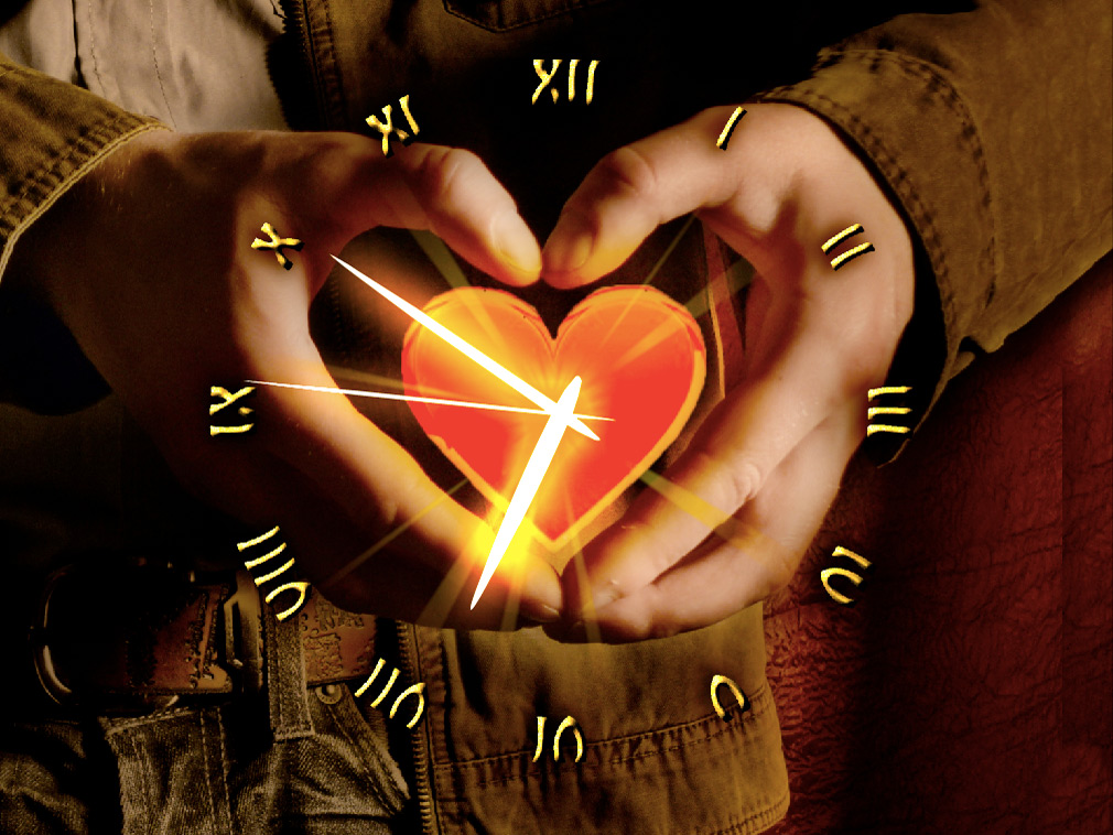 heart clock live wallpaper for windows love heart clock screenshots 1010x758