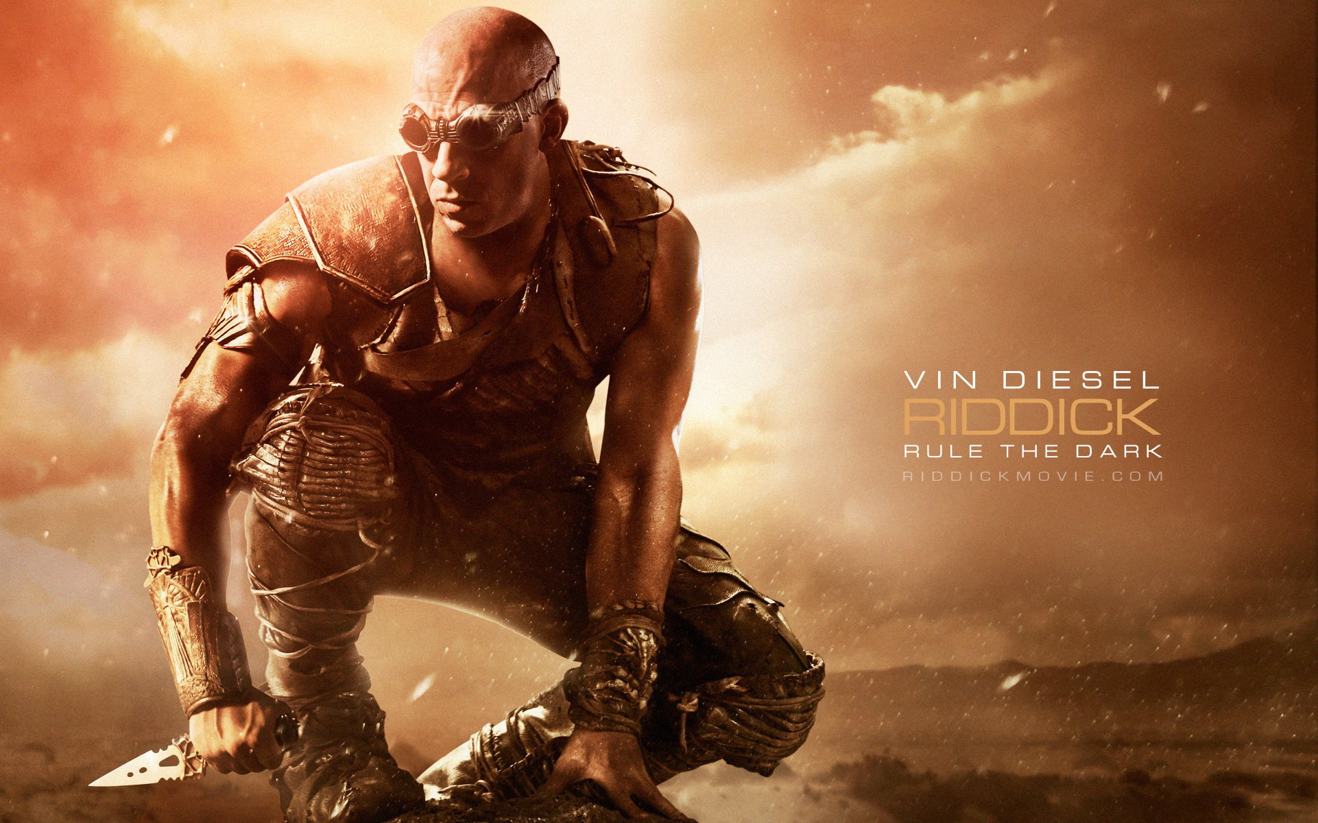 Official Riddick wallpapers starring Vin Diesel Movie Wallpapers