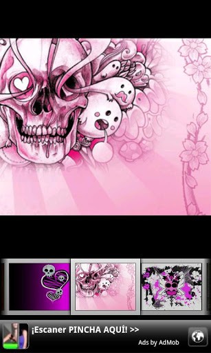 Girly Skull Wallpaper For Android By Daglycat Appszoom