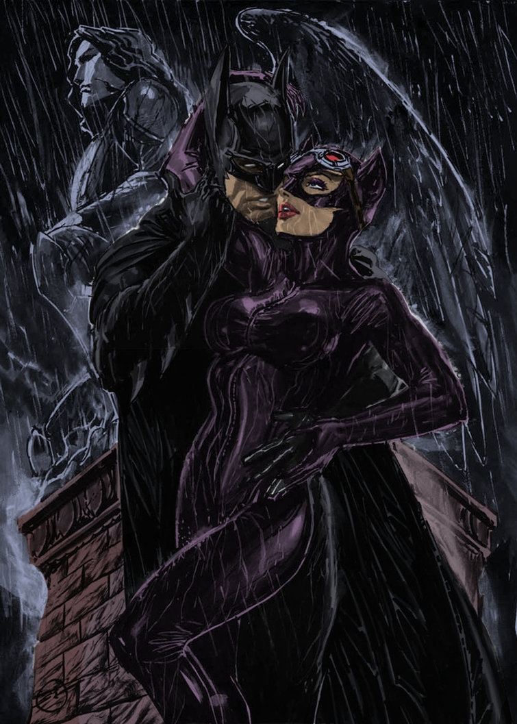 Batman Catwoman Romance June By Timothy Brown