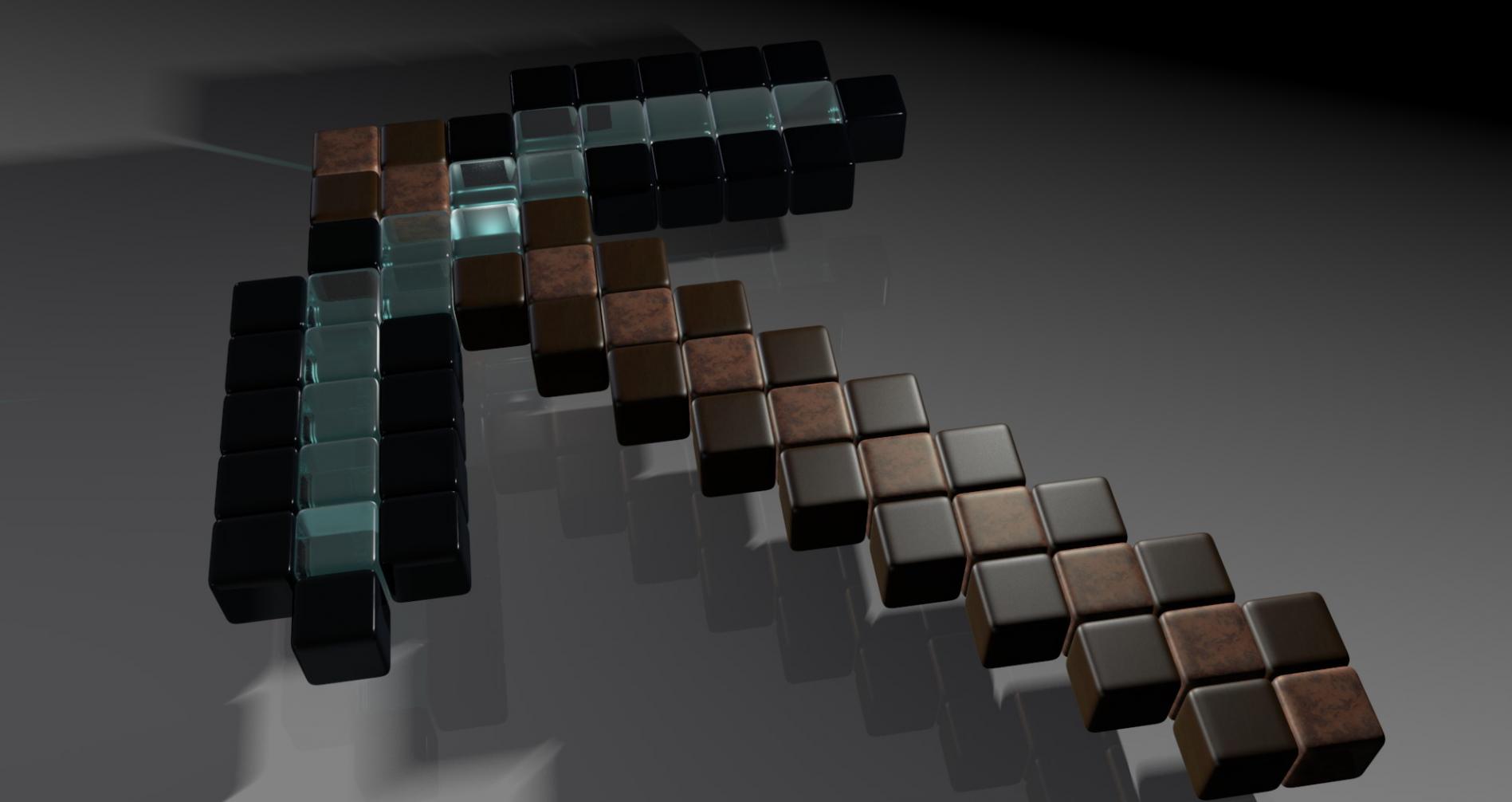 Minecraft Wallpaper Diamond Pickaxe Seeds For Pc Xbox Pe