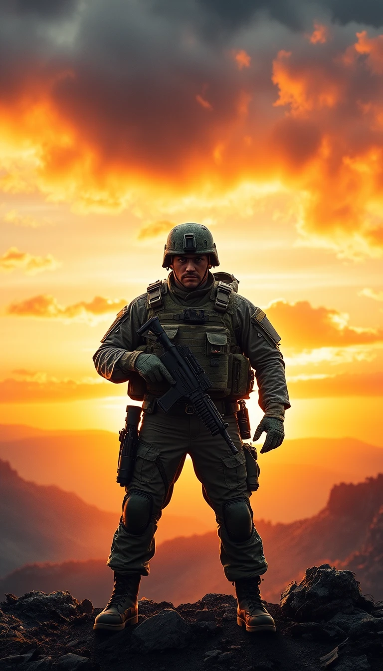 Military Soldier Phone Wallpaper