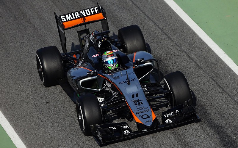 Sergio Perez Sahara Force India F1 Team Vjm08
