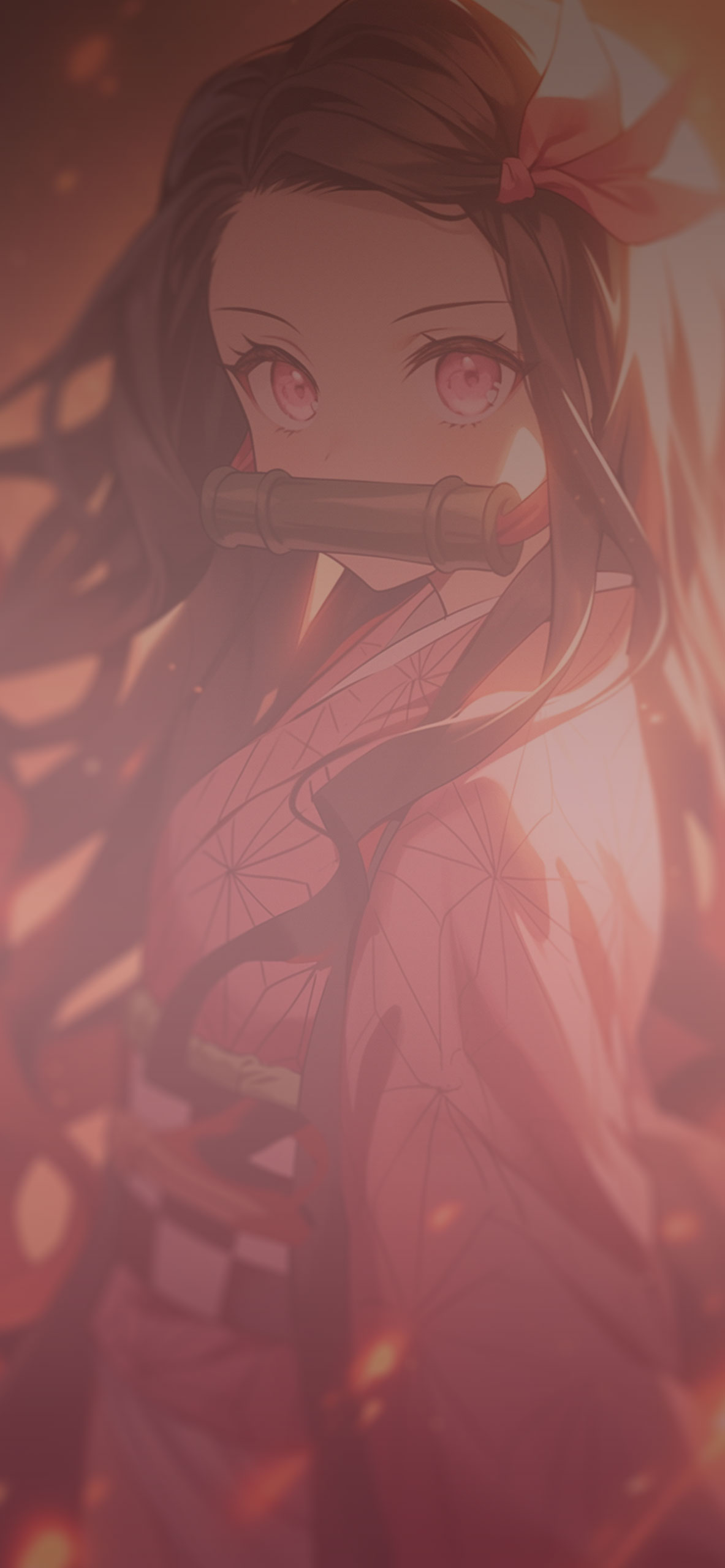 Demon Slayer Nezuko Kamado Art Wallpaper