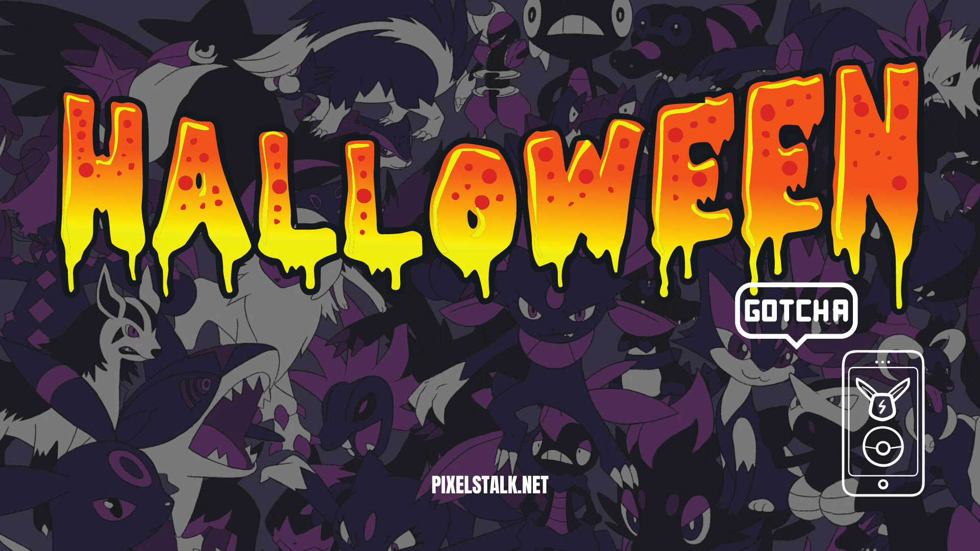 Pokemon Halloween Wallpaper
