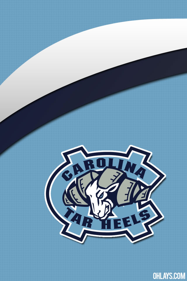 North Carolina Logo Wallpaper Tarheels iPhone