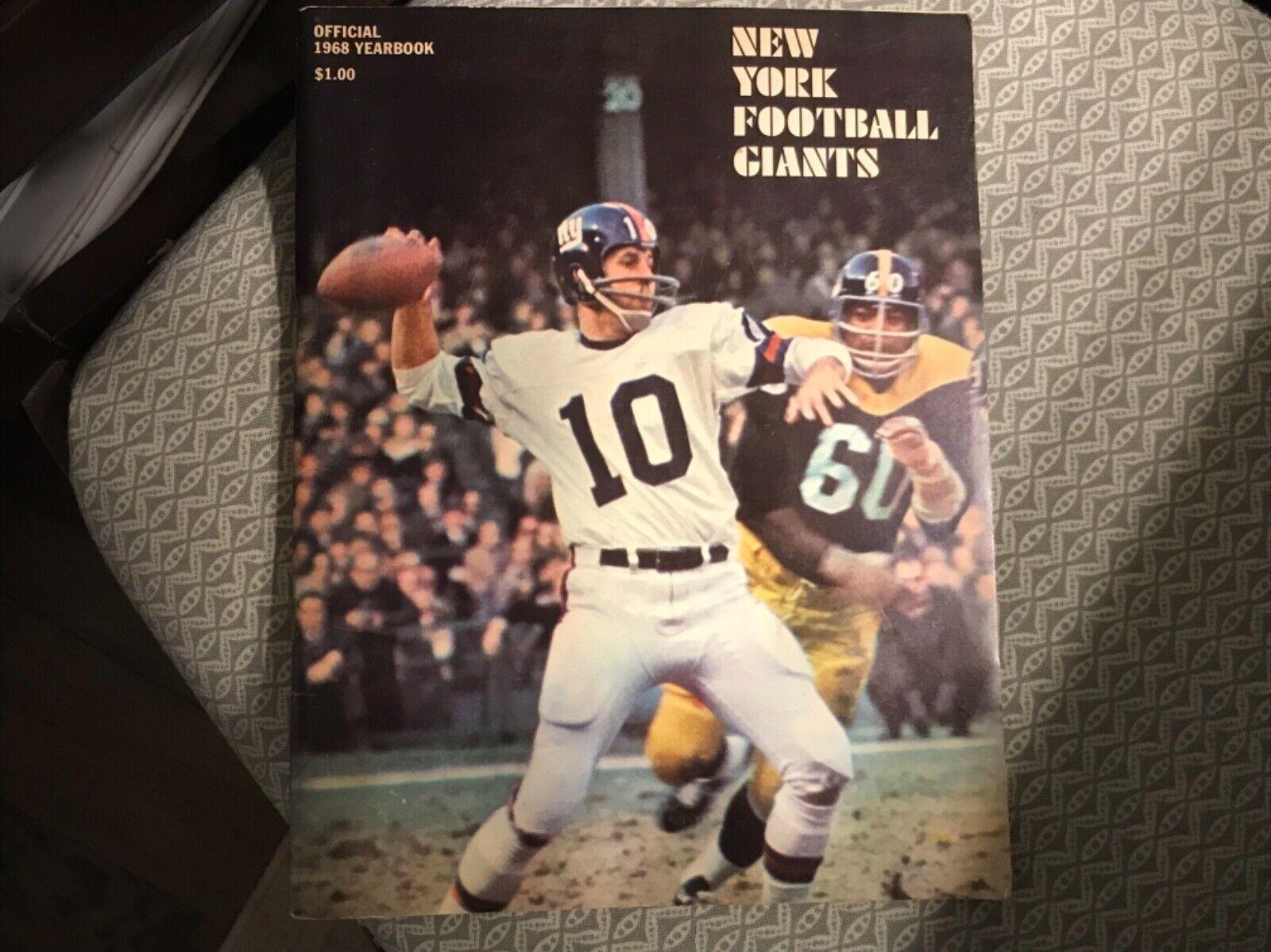 🔥 Free Download Nfl Football Official New York Giants Yearbook Fran