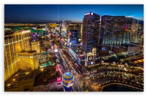 Las Vegas Blvd South HD Desktop Wallpaper Widescreen High