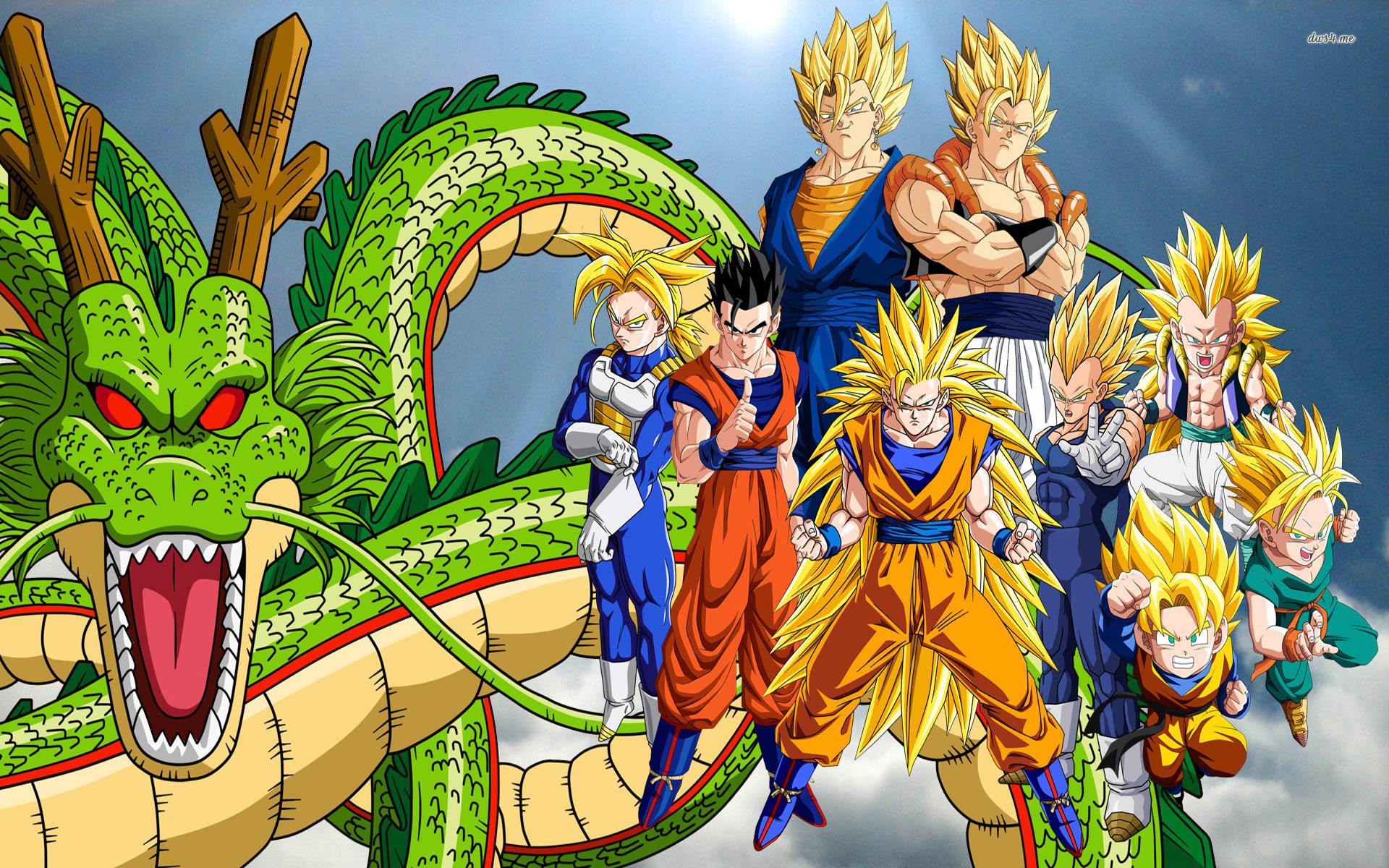 Sayayines Dragon Ball Z HD Dibujos Wallpaper