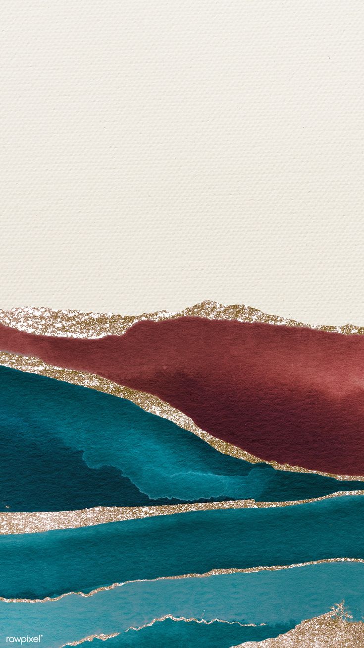 Download premium image of Shimmering teal and brown on white paper 735x1307