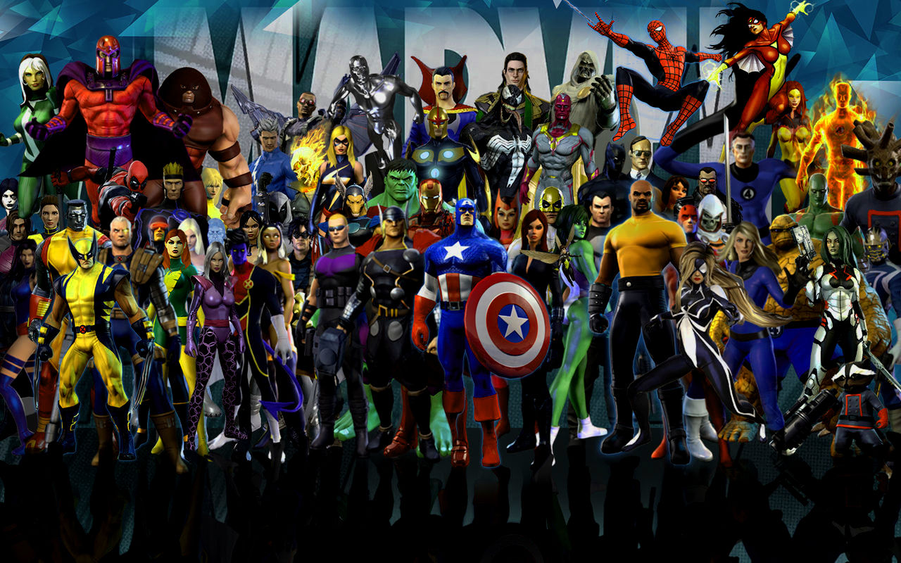 Marvel Heroes HD Wallpaper Full Hqfx