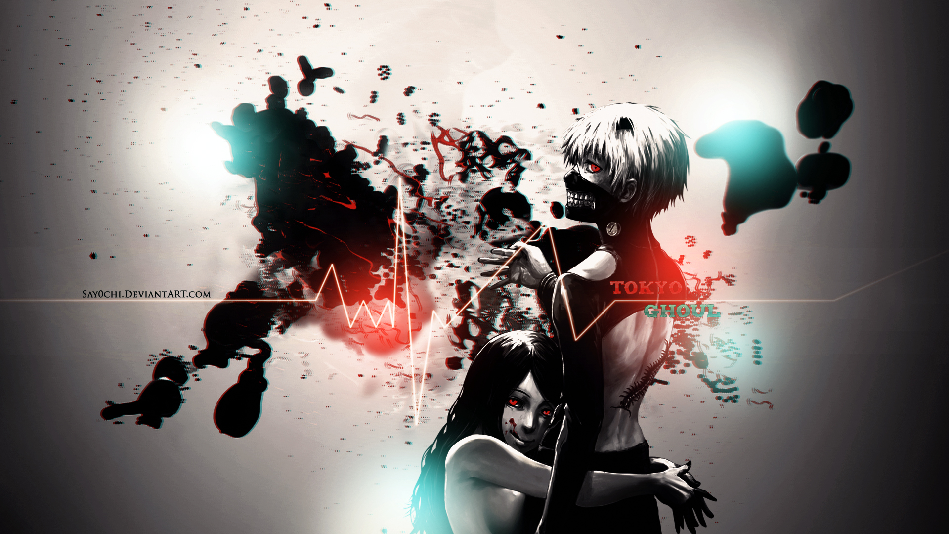 Tokyo Ghoul Rize Ken Wallpaper HD