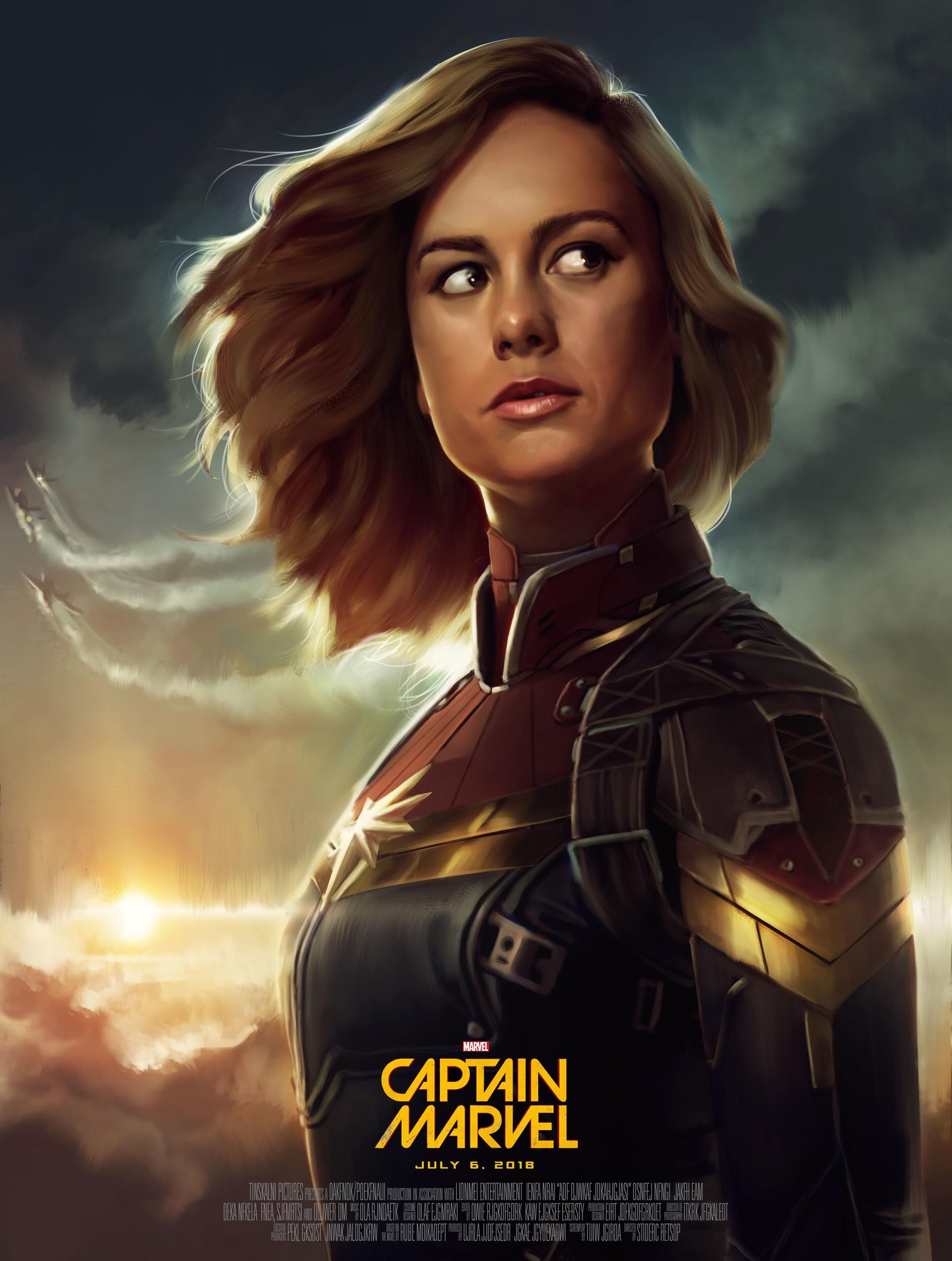 Captain Marvel HD Wallpaper From Gallsource